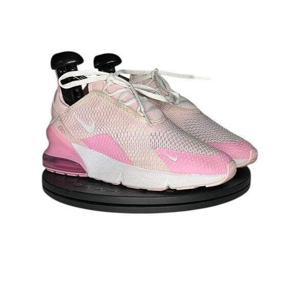 Girls Nike Air Max 270 GS Sneakers Pink Foam/Summit White Size 3Y - Picture 3 of 6